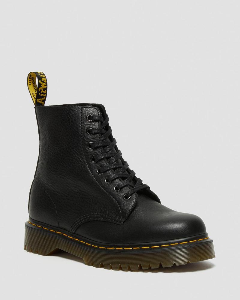 Botas con Cordones Dr Martens 1460 Pascal Bex Cuero Hombre Negros | MX 285FDN